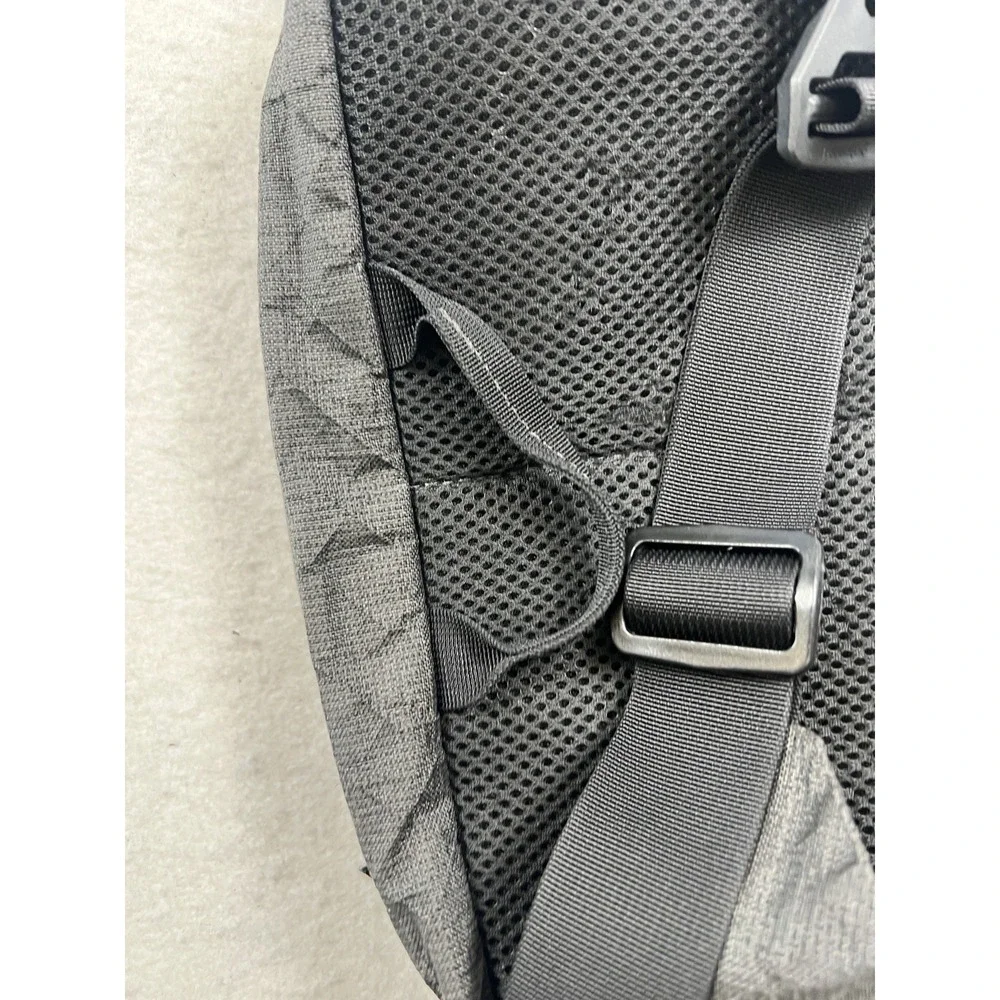 USED Dark Realm Black Ripstop Waist Bag Fanny Pack Sling Nice Condition